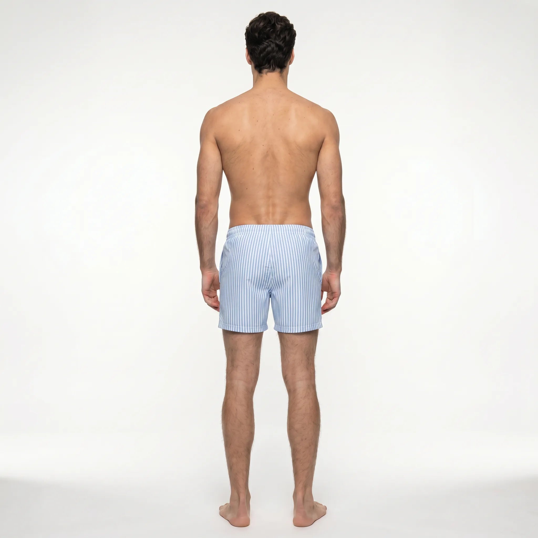 REMO – Tan-Through Swim Shorts (Striped)