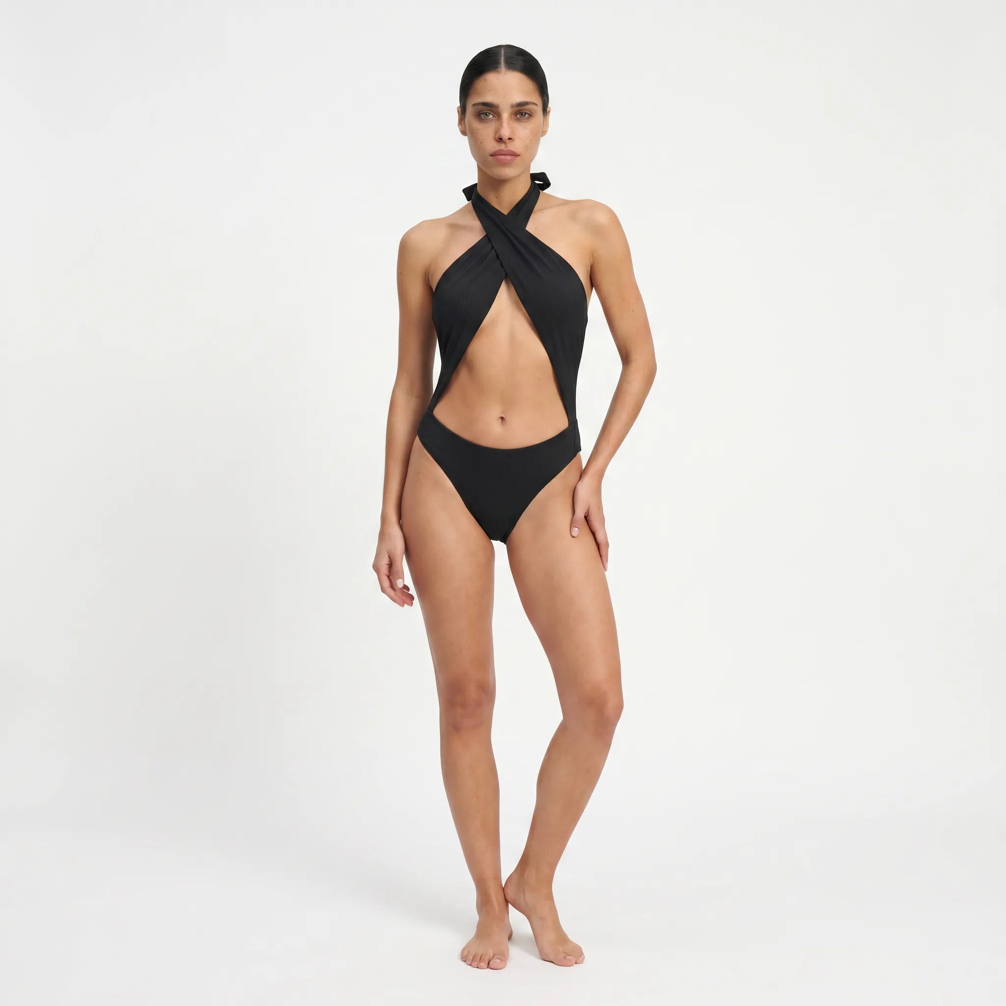 DESIGNER – Tan-Through One-Piece