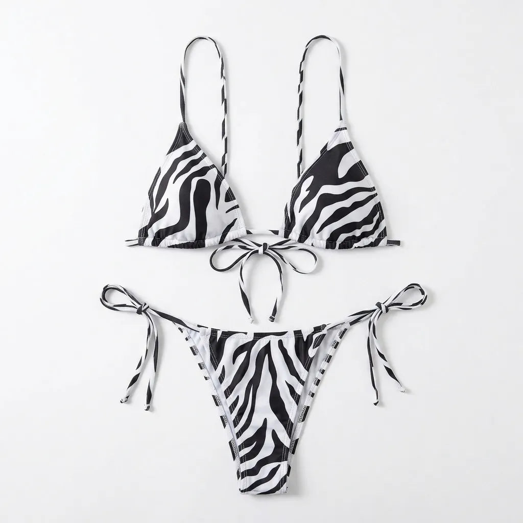 ZENA ZEBRA – Tan-Through Bikini