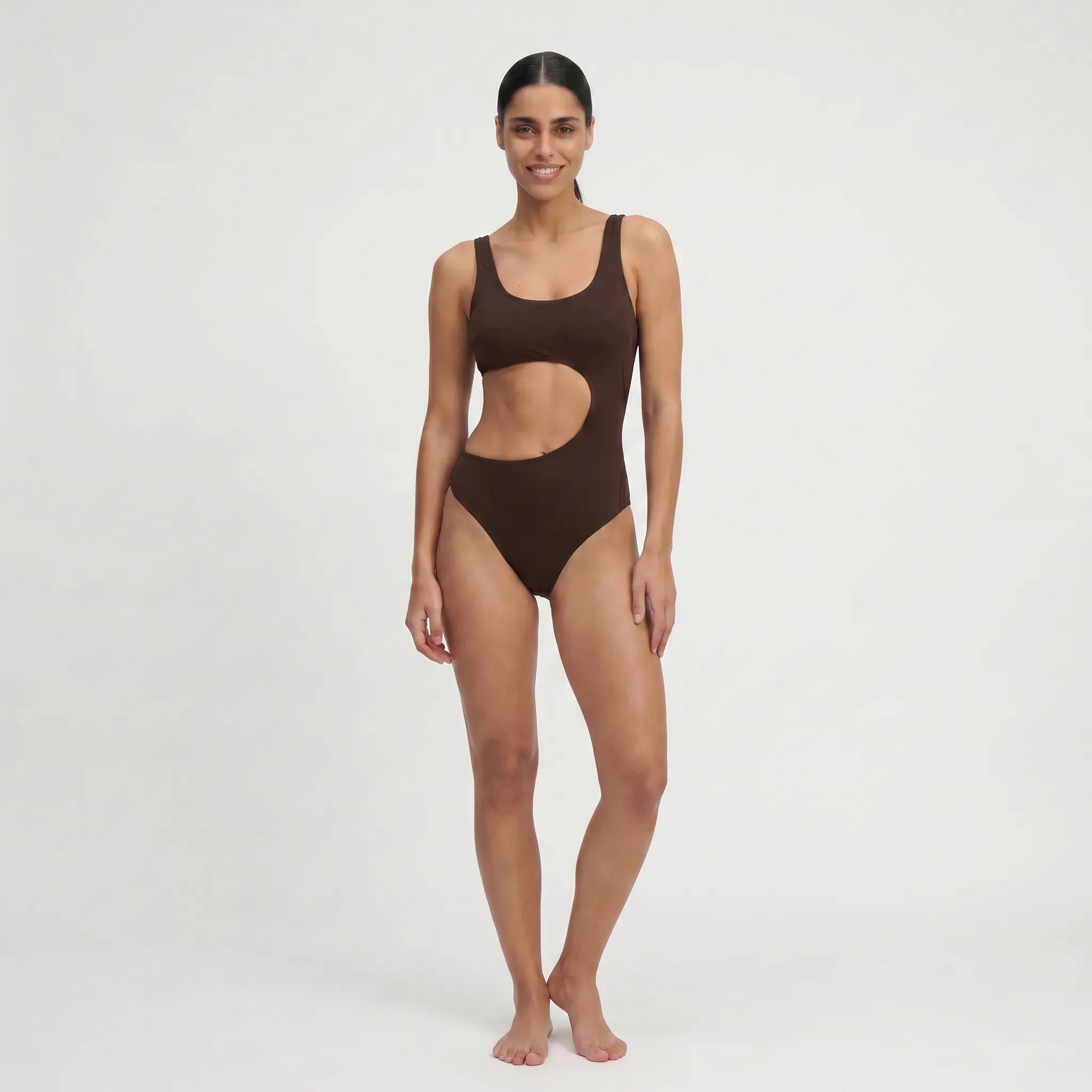 HALF – Tan-Through Swimsuit