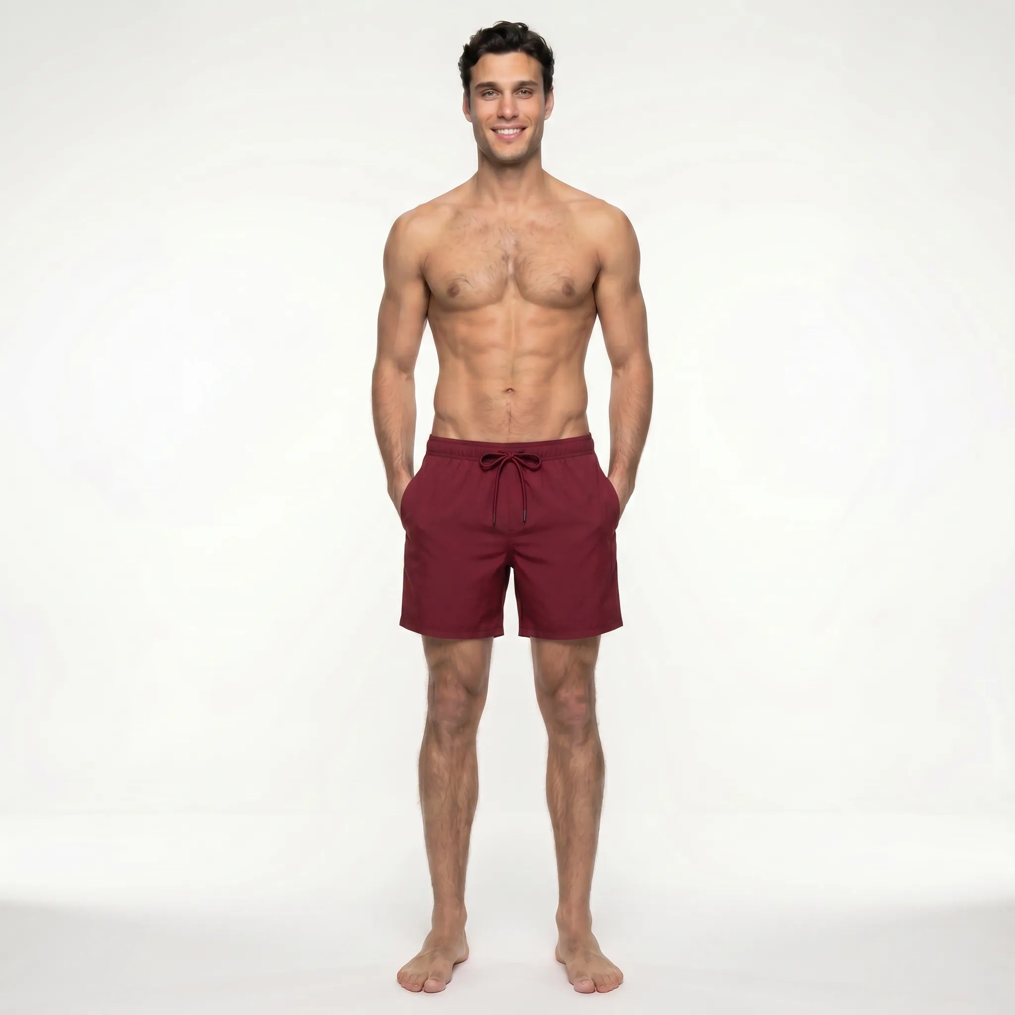 VITO – Tan-Through Swim Shorts