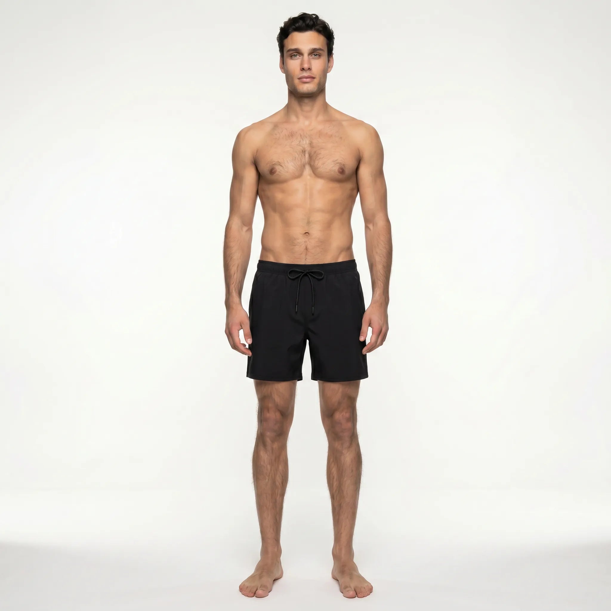 VITO – Tan-Through Swim Shorts